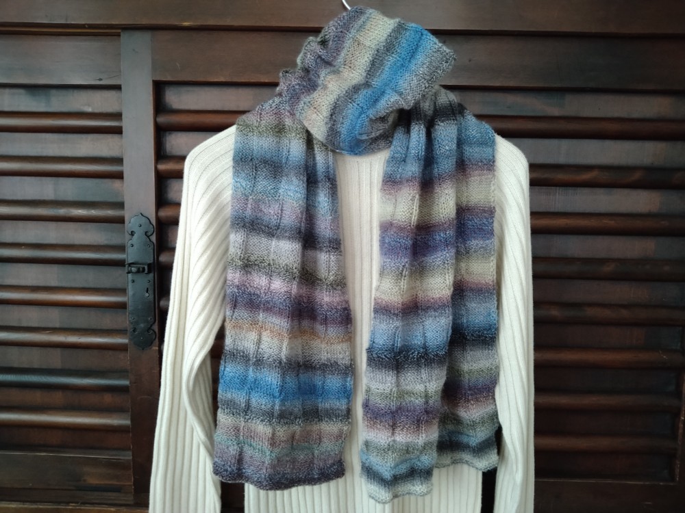 20%off＊薄手のグラデーションマフラー