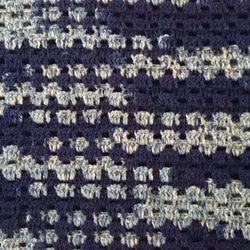 かぎ編み 段染め毛糸のマフラー 3枚目の画像