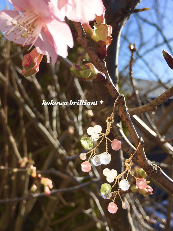 【14kgf】桜咲くピアス 2枚目の画像