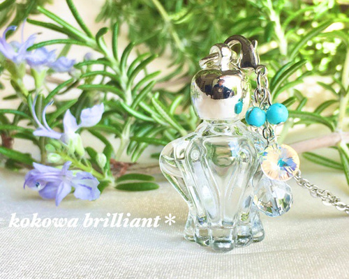 空色ターコイズアロマペンダント（クラシック）専用スポイト付き