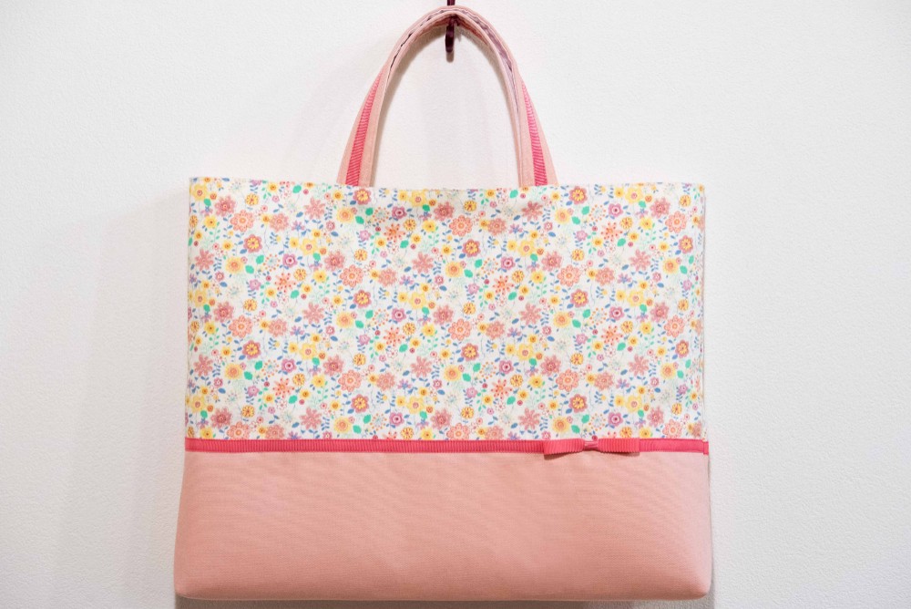 masako　入園入学進級グッズ　リボン刺繍　レッスンバッグ　女の子 楽天市場】リボン 刺繍（レッスンバッグ・トートバッグ｜バッグ