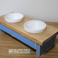 DOG&CAT BOWLS TABLE - B 2枚目の画像