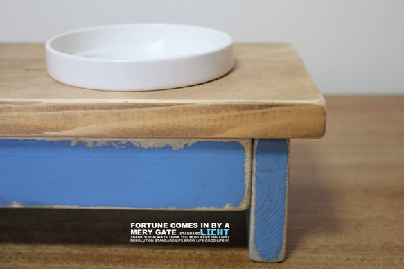 DOG&CAT BOWLS TABLE - B 3枚目の画像