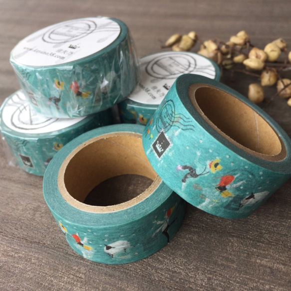 マスキングテープ「春のダンス」 1枚目の画像