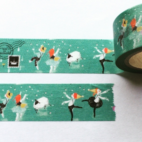 マスキングテープ「春のダンス」 2枚目の画像