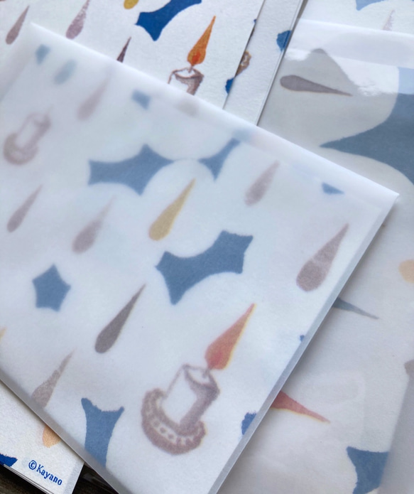 レターセット「ともしび」 3枚目の画像