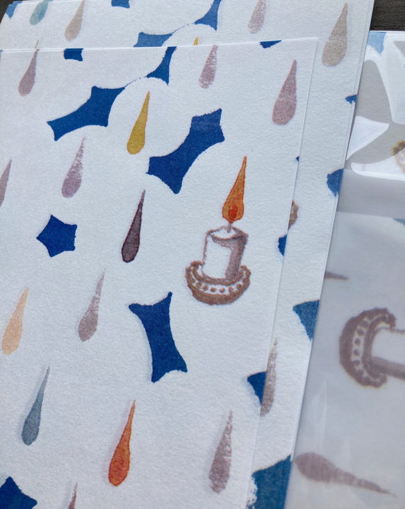 レターセット「ともしび」 4枚目の画像