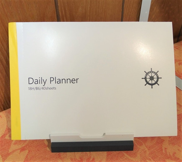 Daily Planner 18H/B6（コンパクトな１日計画表） 3枚目の画像