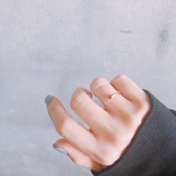 送料無料【14kgf】愛ハートリング／プレーン（9・12・14・16号） 3枚目の画像