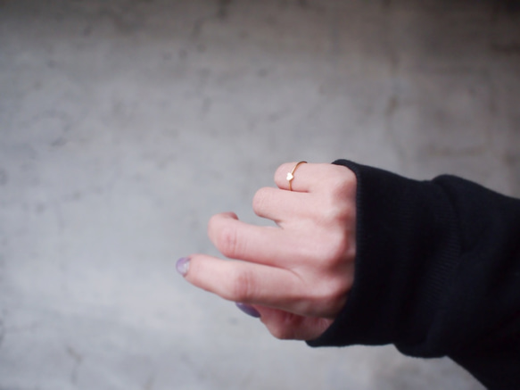 送料無料【14kgf】愛ハートリング／プレーン（9・12・14・16号） 8枚目の画像