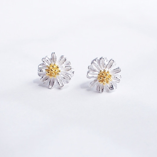 Sale☆『Garnet』の世界でひとつの天然石ピアスsv925＋プラチナ仕上げ Sale☆『Garnet』の世界でひとつの天然石ピアスsv925＋プラチナ