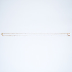 送料無料 *再販*【14kgf】三日月ネックレス（ホースシュー型） / 槌目 / mini  ゴールドシンプル 幸運馬蹄 5枚目の画像