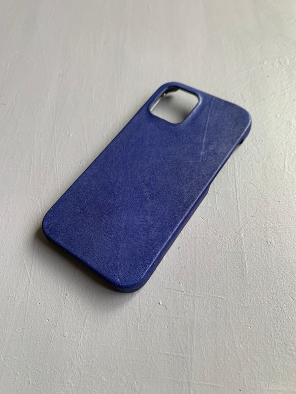 【受注制作】iPhoneケース（藍青）｜SELECT 4枚目の画像