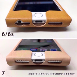 【受注制作】iPhoneケース『3rd』（iPhone7／8／SE2・SE3）｜モスグリーン 4枚目の画像