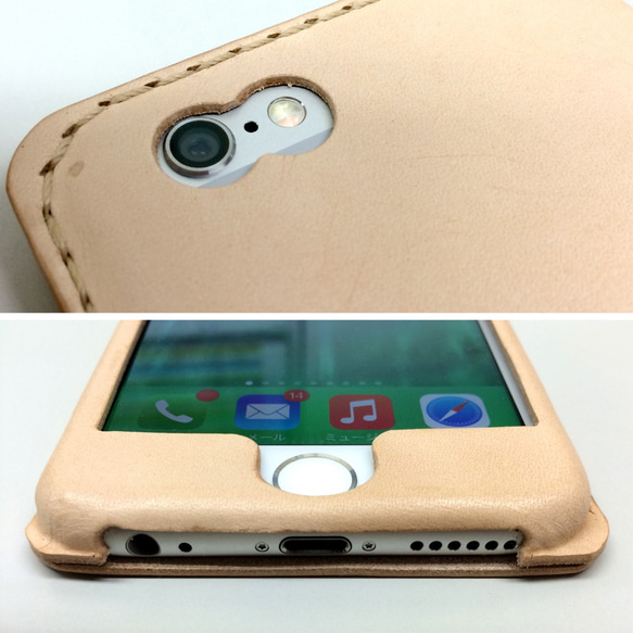 【T様専用ページ】iPhone6 plus/6s plus専用ケース（背面ベルト追加） 4枚目の画像