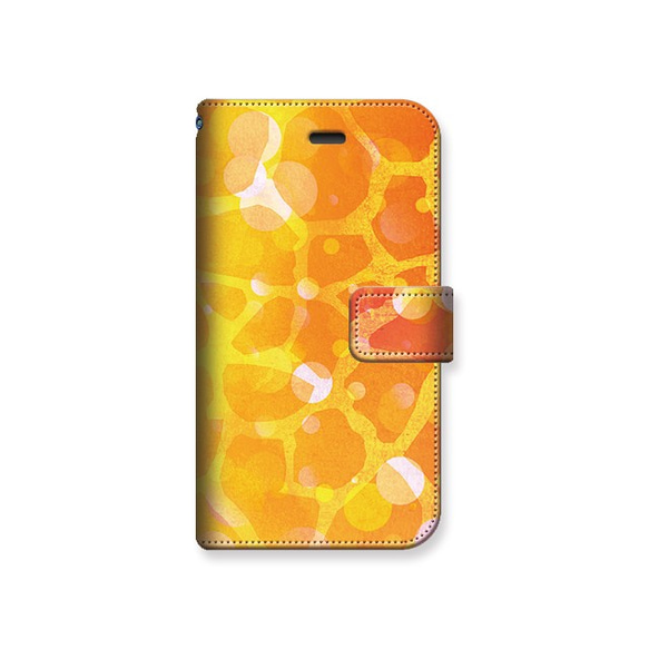 『Giraffe pattern』手帳型/スマホケース/iPhone/Android/多機種対応 1枚目の画像