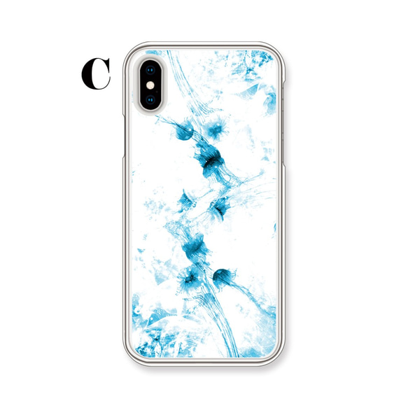 ＊選べる＊『Blue gem jellyfish 02』ハード/TPU/スマホケース/iPhone/Android 4枚目の画像