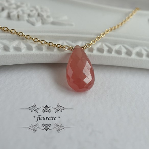 K14gf高品質ロードクロサイト(インカローズ)❅ワイヤーアート