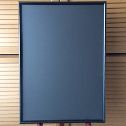 《送料無料》オリジナル黒板マグネットボード(ブラック)A2 3枚目の画像