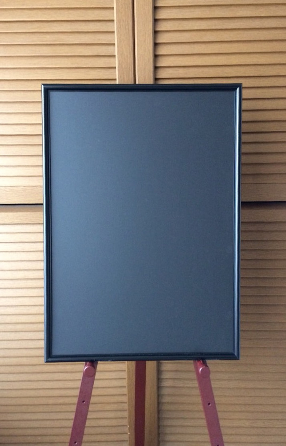 《送料無料》オリジナル黒板マグネットボード(ブラック)A2 3枚目の画像