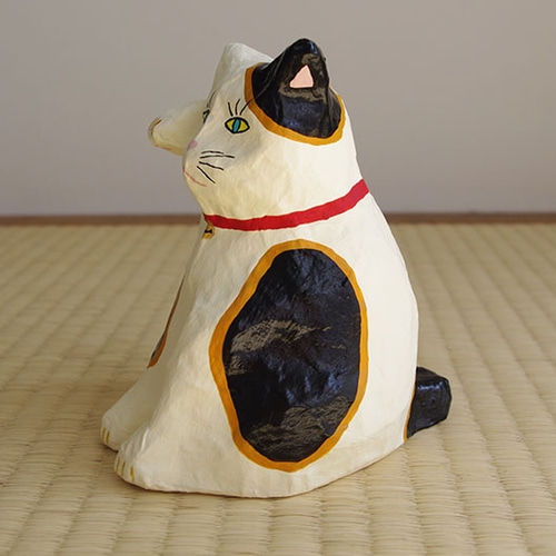 招き猫 張り子 特大 楽天市場】【送料無料】招き猫 置物 和紙 お祝い 商売繁盛