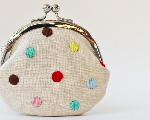 ともハンドメイド　刺繍パンダがま口プラス８個 とも様専用ハンドメイド 刺繍パンダがま口プラス8個
