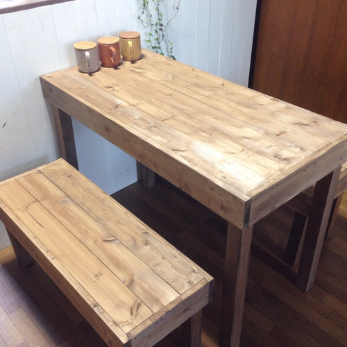 カフェ風⭐️ダイニングテーブルセット ダイニングテーブル ここママ 