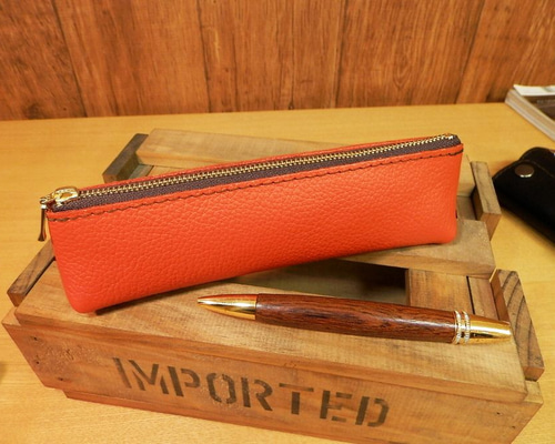 HERMES オレンジ レザー ペンケース 楽天市場】【バッグ】HERMES エルメス Scrib スクリブ ペン