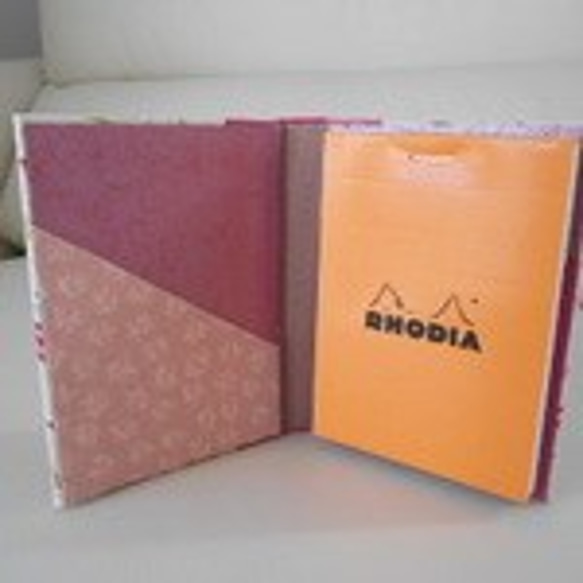 ラブリーなメモケース　RHODIA　№11　メモ帳つき。 2枚目の画像