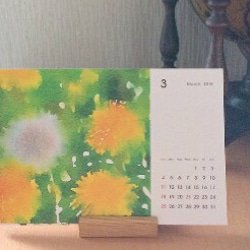 2019年『植物・草 卓上カレンダー』 1枚目の画像