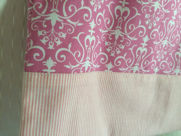 【再々販】お着替え袋(ピンク) 3枚目の画像