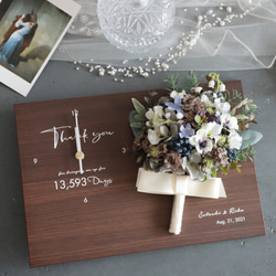 最短3日以内発送・結婚証明書・ゲスト参加型】ドライフラワー100本