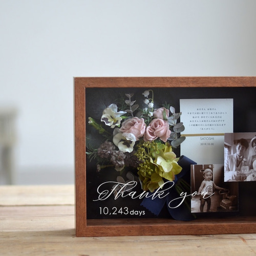 作品例ウェディング専門店ご両親様への贈呈用リースブーケオーダー承ります 作品例ウェディング専門店ご両親様への贈呈用リースブーケオーダー承り