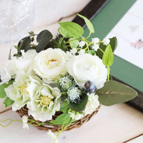 ニュアンスカラーのプリザーブドフラワー 花束 bouquet ニュアンスカラーのプリザーブドフラワー 花束 bouquet