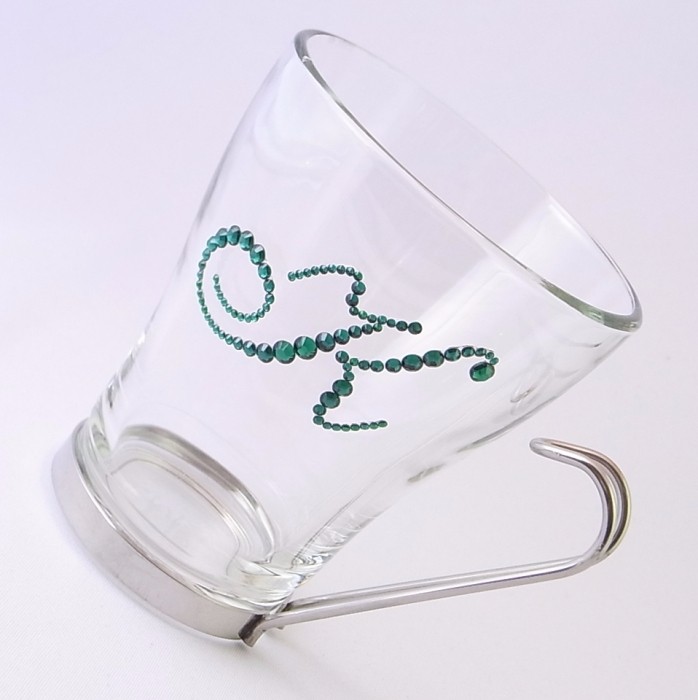 マグカップ　イニシャル 小