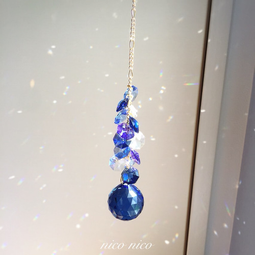 青を満喫サンキャッチャー サンキャッチャー NICONICO 通販 3827930