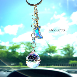 スワロフスキーストラップ NO2 サンキャッチャー NICONICO 通販