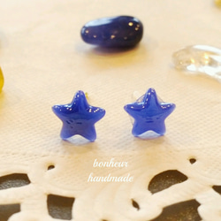 ～15colars～Wondering star earrings(小さなお星さま) 3枚目の画像