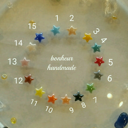 ～15colars～Wondering star earrings(小さなお星さま) 4枚目の画像