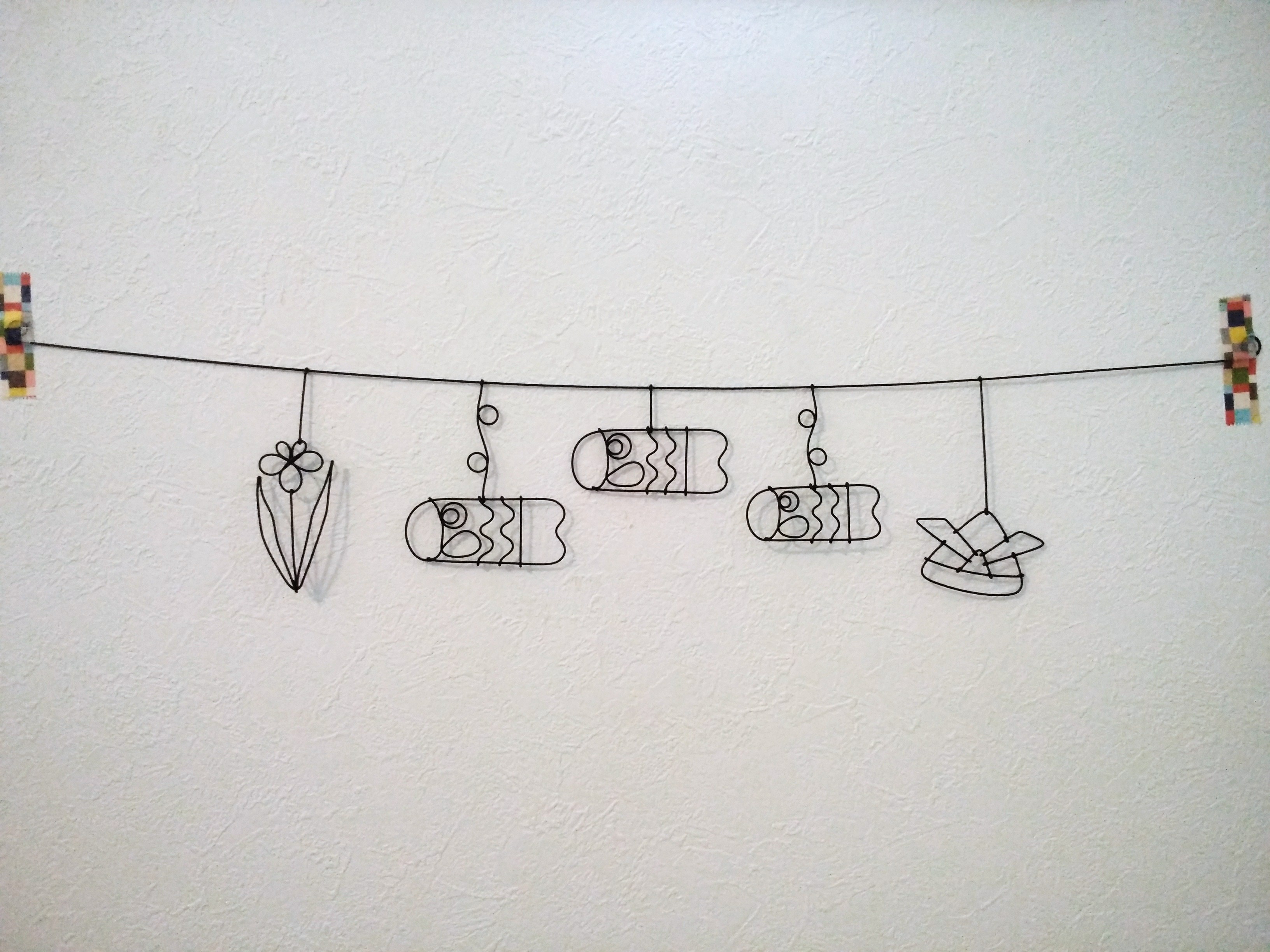 アート 名前入りこいのぼり ◆しーちゃん◆ワイヤークラフト No.573