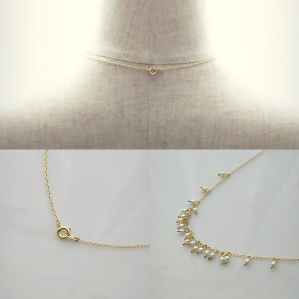 【sold】liberte-pearl【ロングネックレス×パール】 6枚目の画像