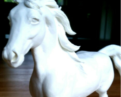 白馬 オブジェ 立体・オブジェ Asheval 通販 4244021｜Creema(クリーマ)