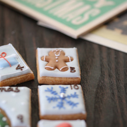 アドベントカレンダーのアイシングクッキー （Advent icingcookie) 5枚目の画像