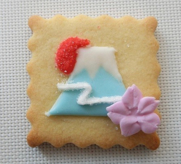 ＜和柄のアイシングクッキー（Japanese pattern icing 2枚目の画像