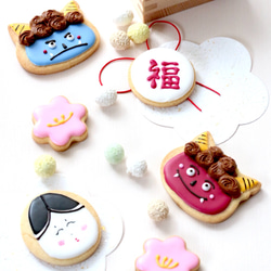 節分のアイシンググクッキー<Setsubun  day‘s icingcookie> 1枚目の画像