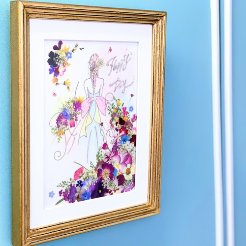 アンティーク 額縁 アートフラワー 押花 まとめて6点 デッサン 押し花額 アンティーク 押し花アート 額縁 - メルカリ