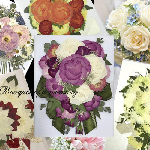 あの時の感動そのままに、ブーケを押し花額に残しませんか？幸せの