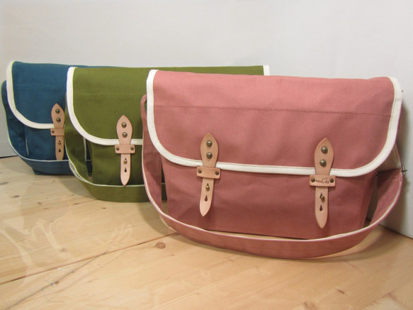 定做//zn-A4 Kyoto Chidori Kaban 帆佈單肩包 A4 Type Normal 第1張的照片