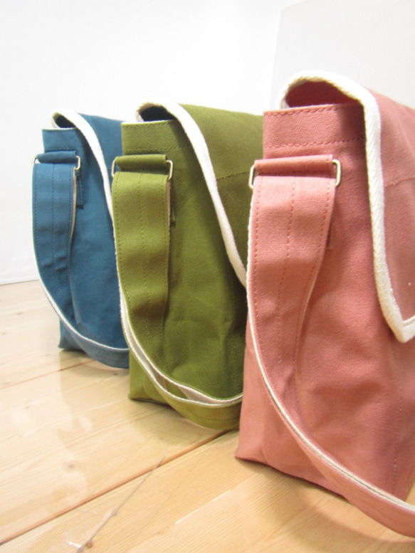 定做//zn-A4 Kyoto Chidori Kaban 帆佈單肩包 A4 Type Normal 第2張的照片