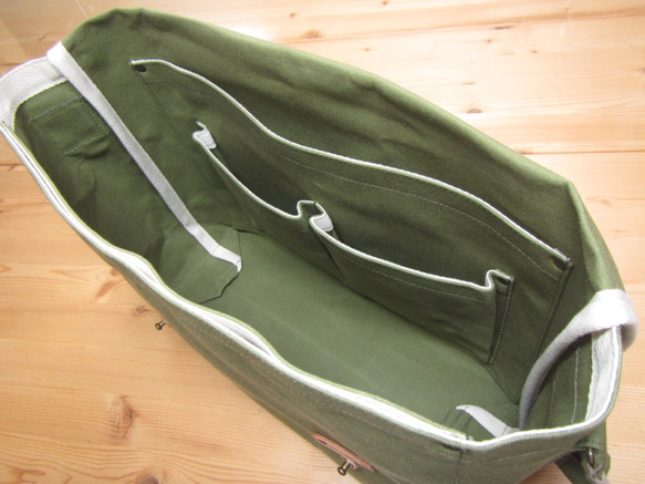 定做//zn-A4 Kyoto Chidori Kaban 帆佈單肩包 A4 Type Normal 第4張的照片